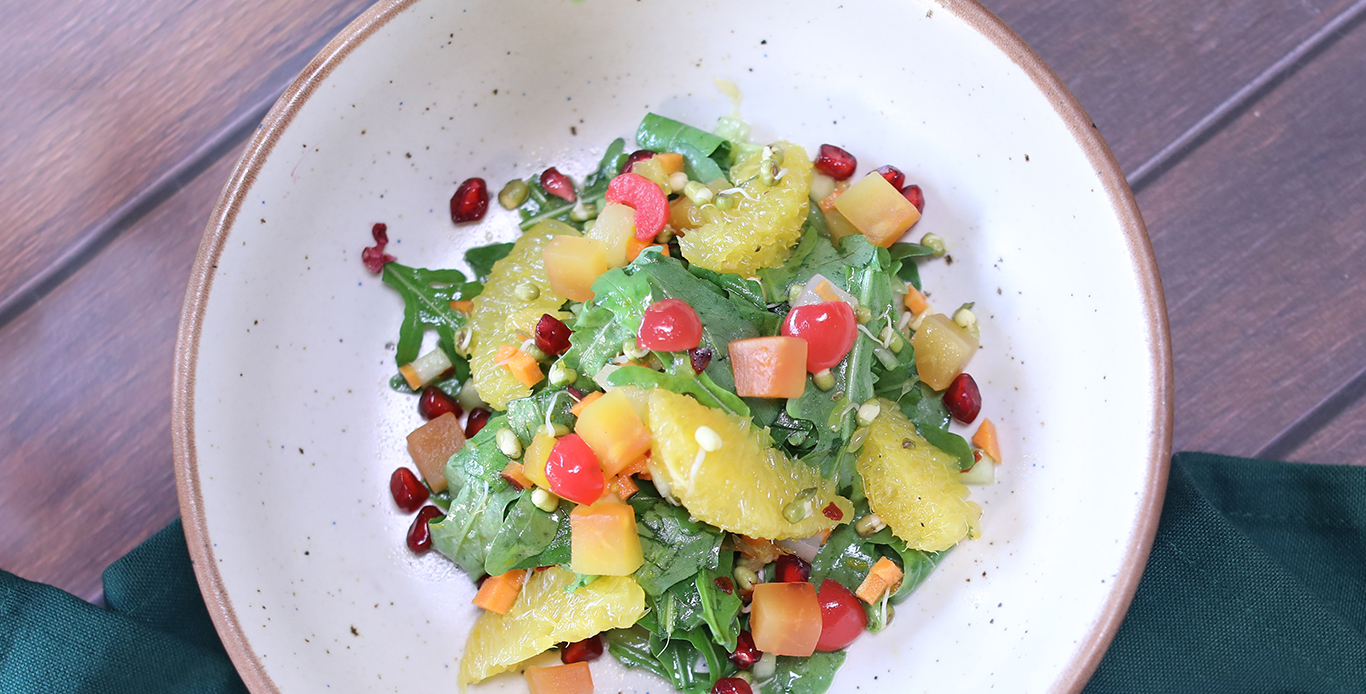 Citrus Sprout salad