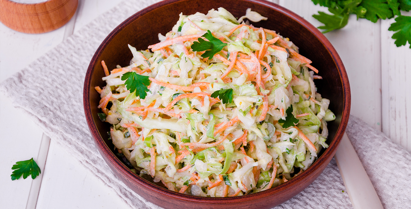 Brewed Vinegar Based Coleslaw 