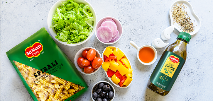 Del Monte Rainbow Pasta Salad Recipe