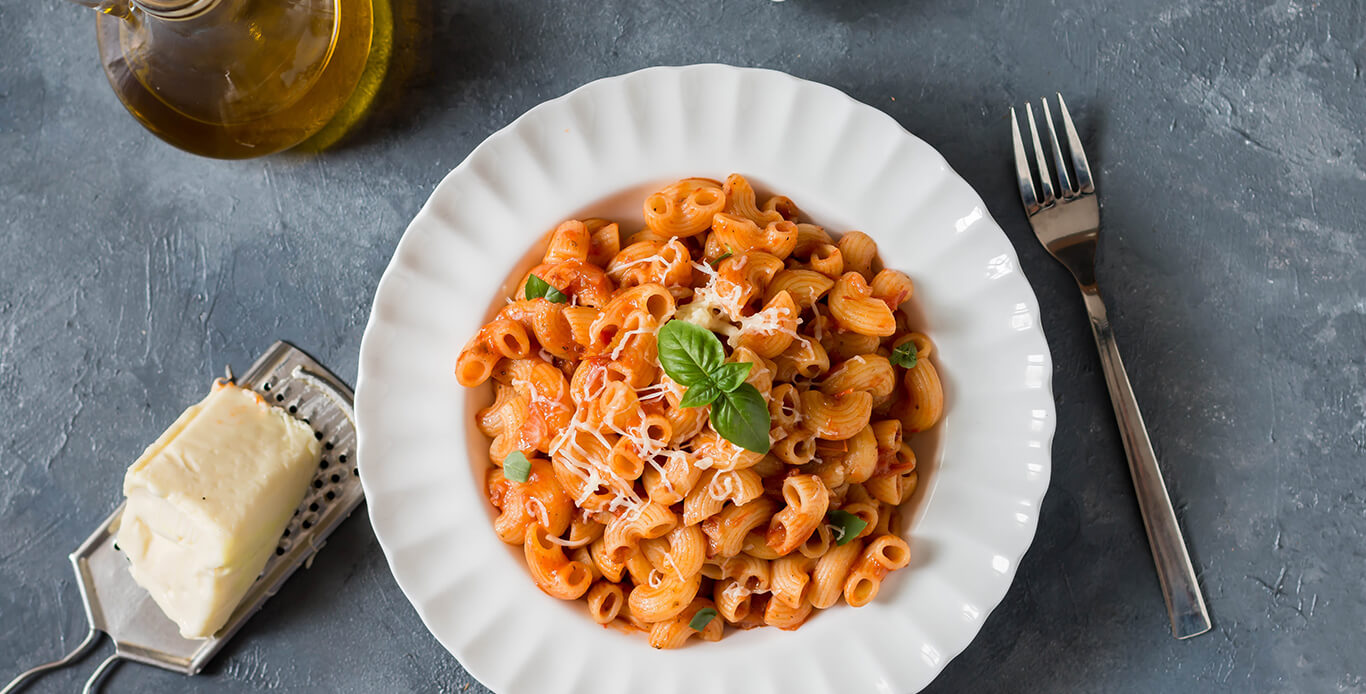 CHIFFERI ARABIATTA WITH PASTA SAUCE