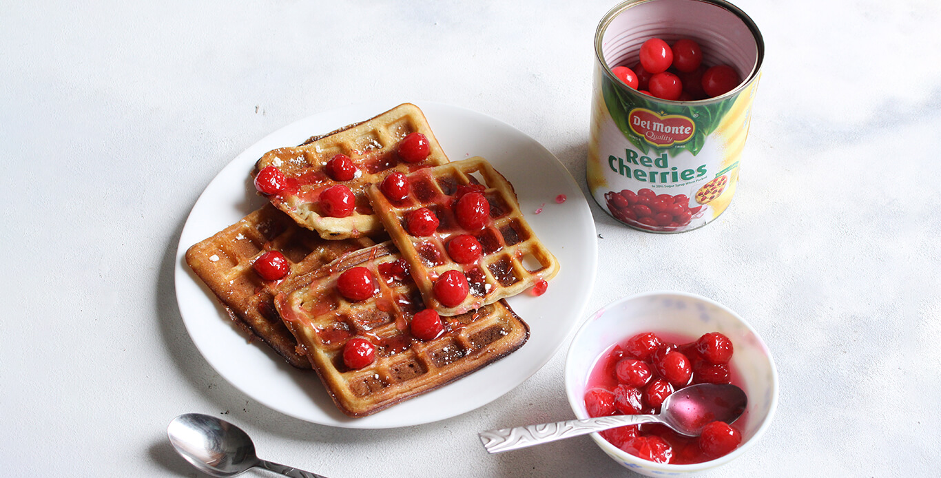 CHERRY WAFFLES