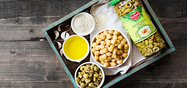 Del Monte Olive Hummus  Recipe