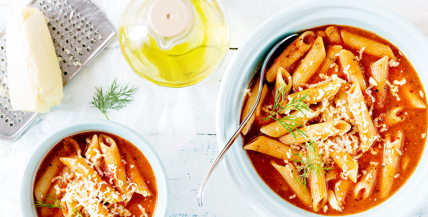 TOMATO PASTA SOUP