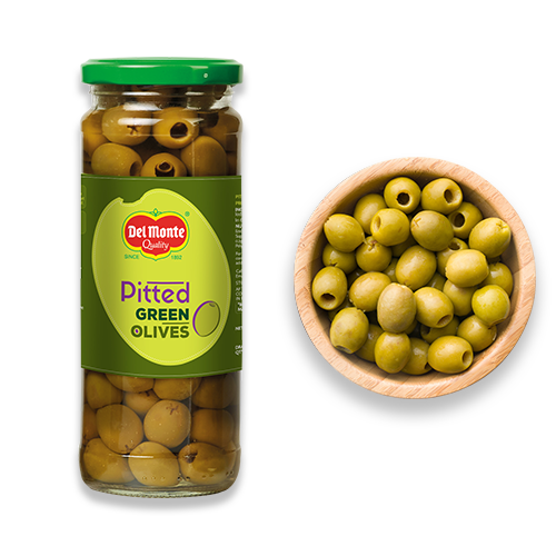 Del Monte Pitted Green Olives Product