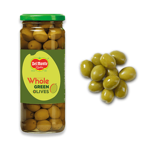 Del Monte Whole Green Olives Product
