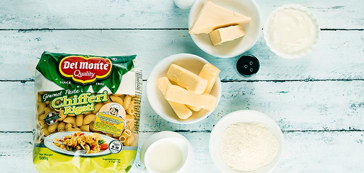 Del Monte Chifferi Rigati In Cheese Sauce  Recipe