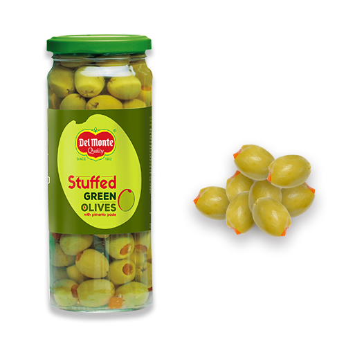 Del Monte Stuffed Green Olives (With Pimento)  Product